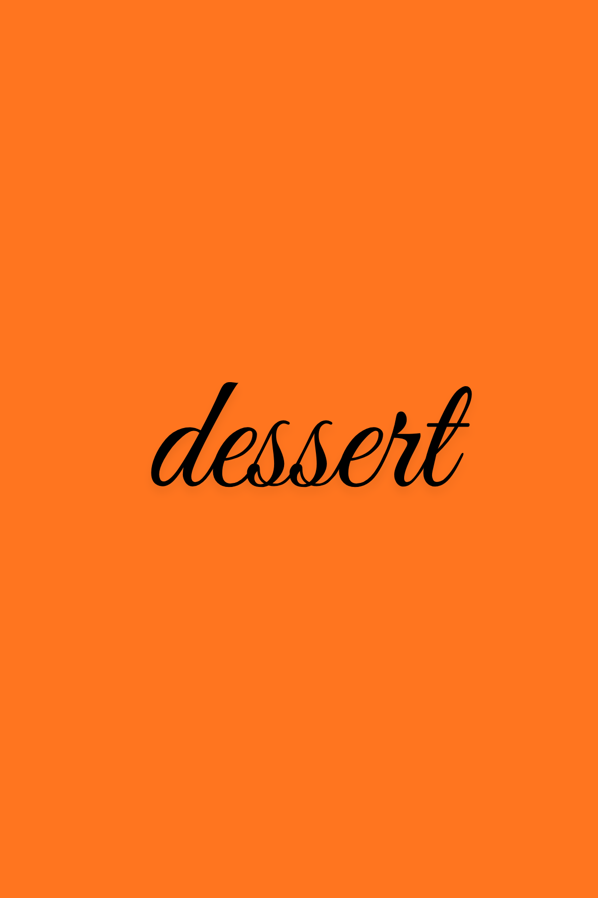 Desserts und Süßigkeiten