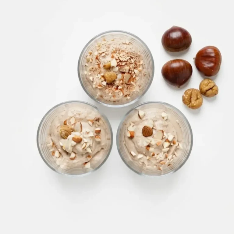 Ein festliches Maronen-Dessert ist genau das Richtige, wenn es zum Abschluss eines Essens etwas Besonderes geben soll.