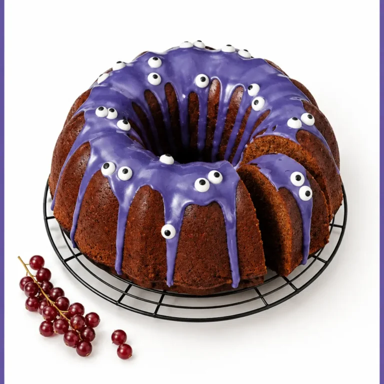 Monster-Gugelhupf zu Halloween: Unwiderstehlich lecker in 55 Minuten gebacken