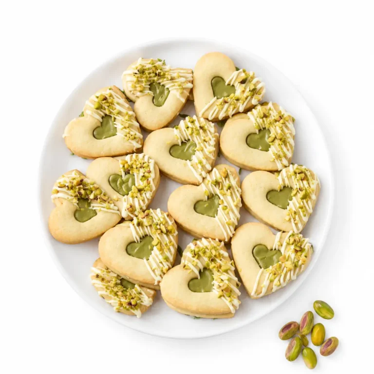 Pistaziencreme Spitzbuben in 7 Schritten: Zart und unwiderstehlich lecker