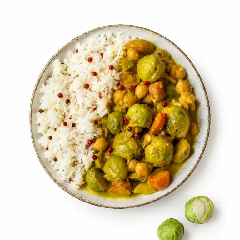 Ein Rosenkohl-Curry ist genau das, was man an kalten Abenden braucht, wenn es richtig gemütlich werden soll.