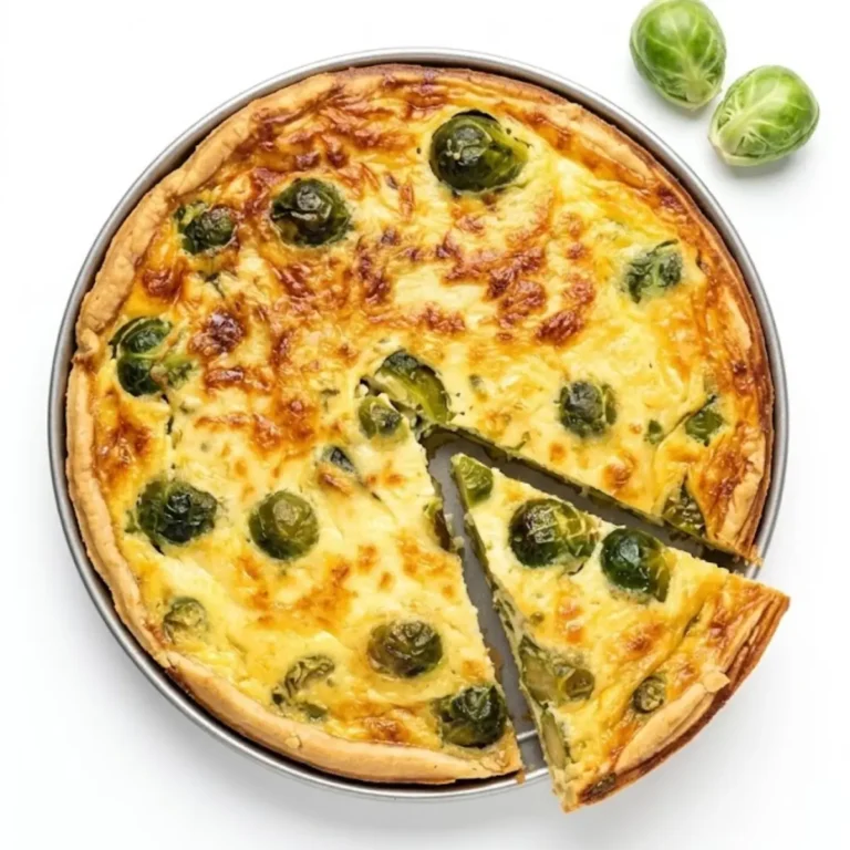 Diese Rosenkohl-Tarte zeigt, wie viel Geschmack in dem kleinen grünen Gemüse steckt.