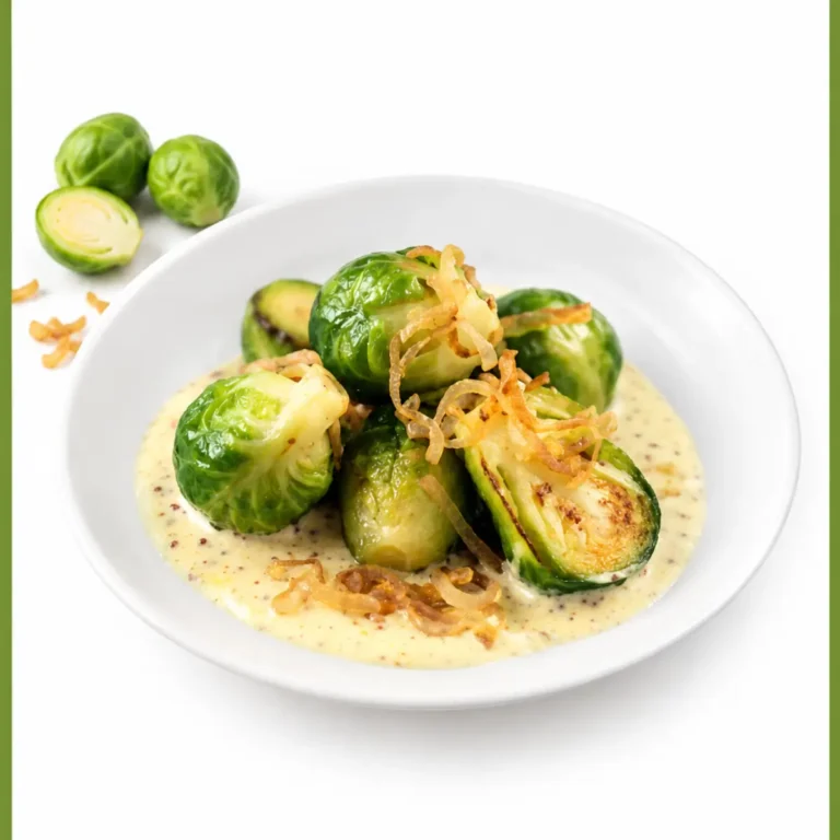 Rosenkohl in Frischkäse-Senfsauce: Unwiderstehlich lecker in 25 Minuten