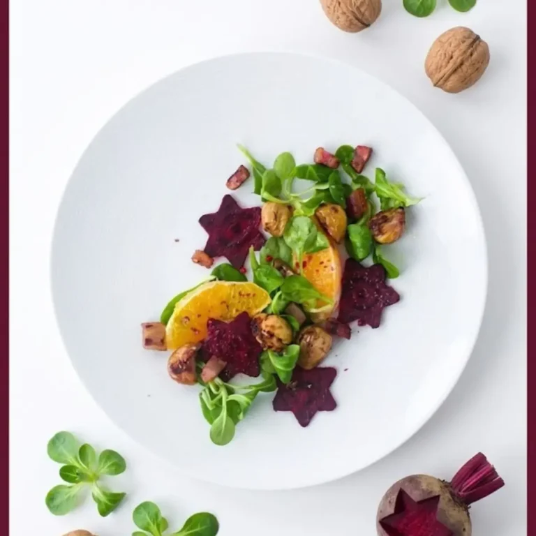 Wintersalat mit karamellisierten Maronen: Herrlich frisch und unwiderstehlich für 4 Personen